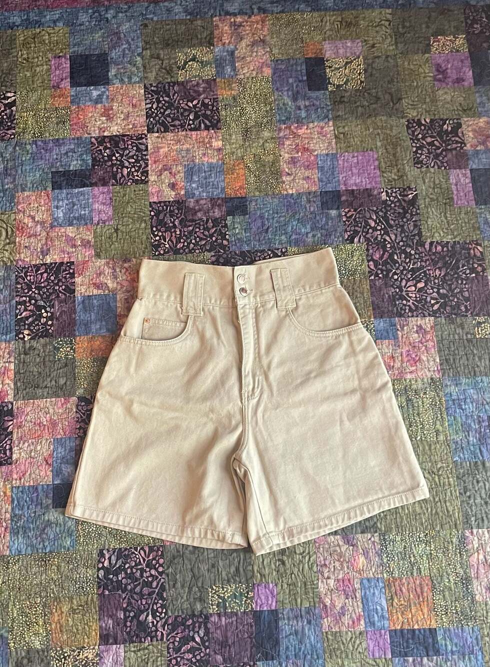 Unbranded Baggy Khaki Denim Shorts